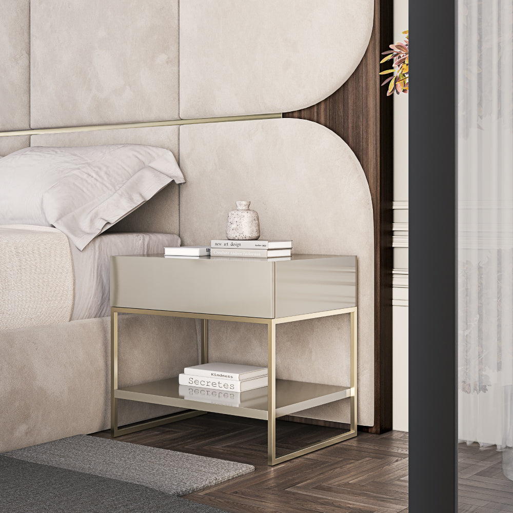 1-Drawer Nightstand Badhir
