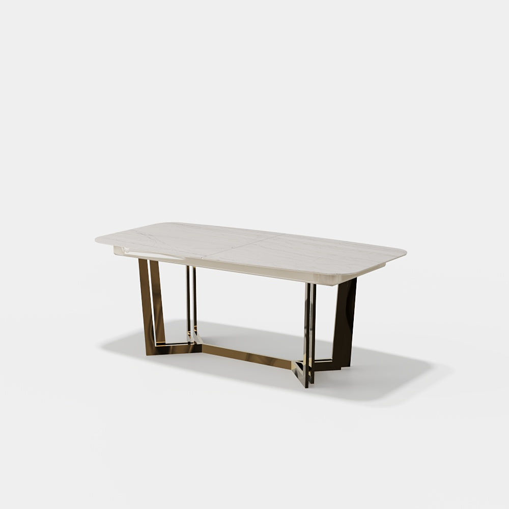 Hilaya Dining Table With Ceramic Top