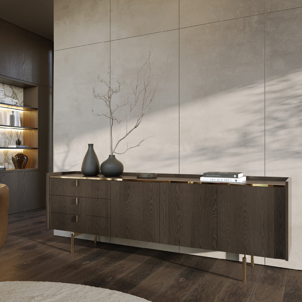 Colline Sideboard with 3 Doors + 3 Drawers