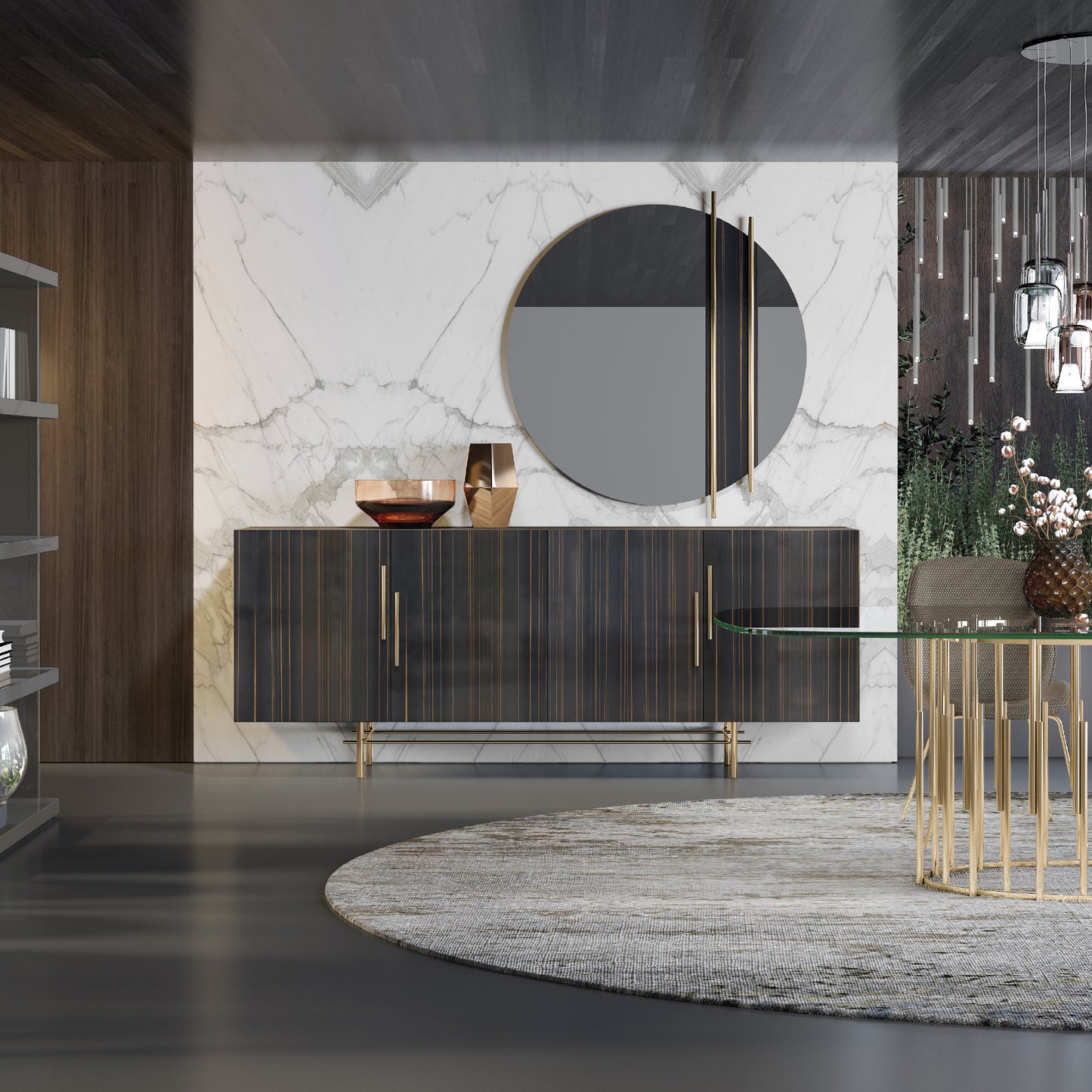 Ellender 4-Door Sideboard