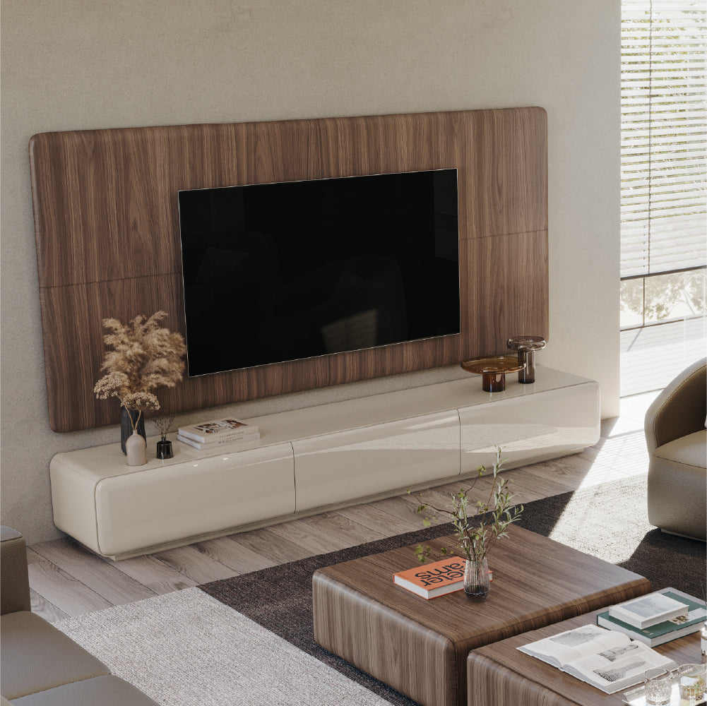 Rocco TV Stand with 3 Drawers