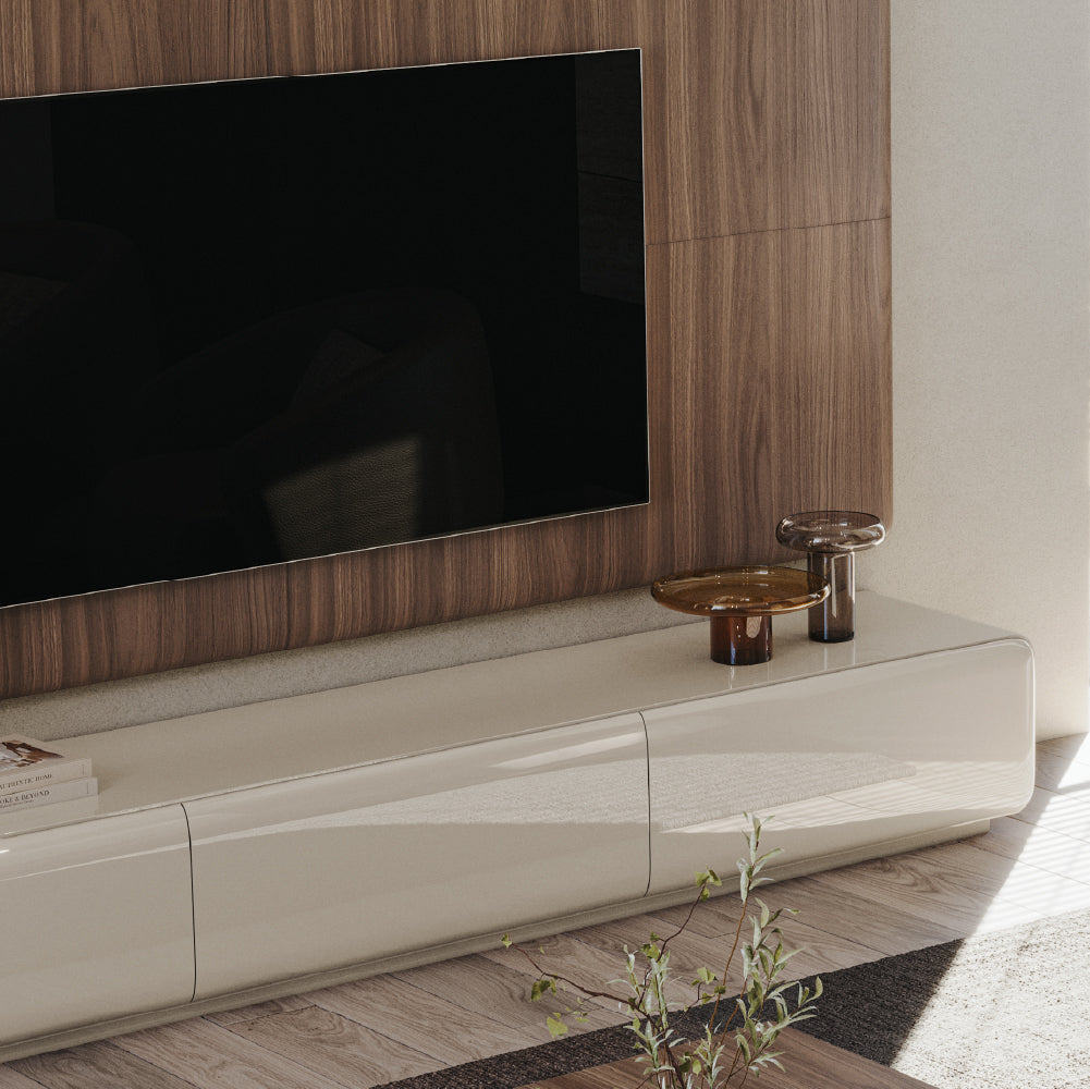 Rocco TV Stand with 3 Drawers