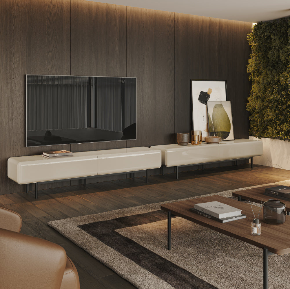 Rocco TV Stand with 3 Drawers and Legs