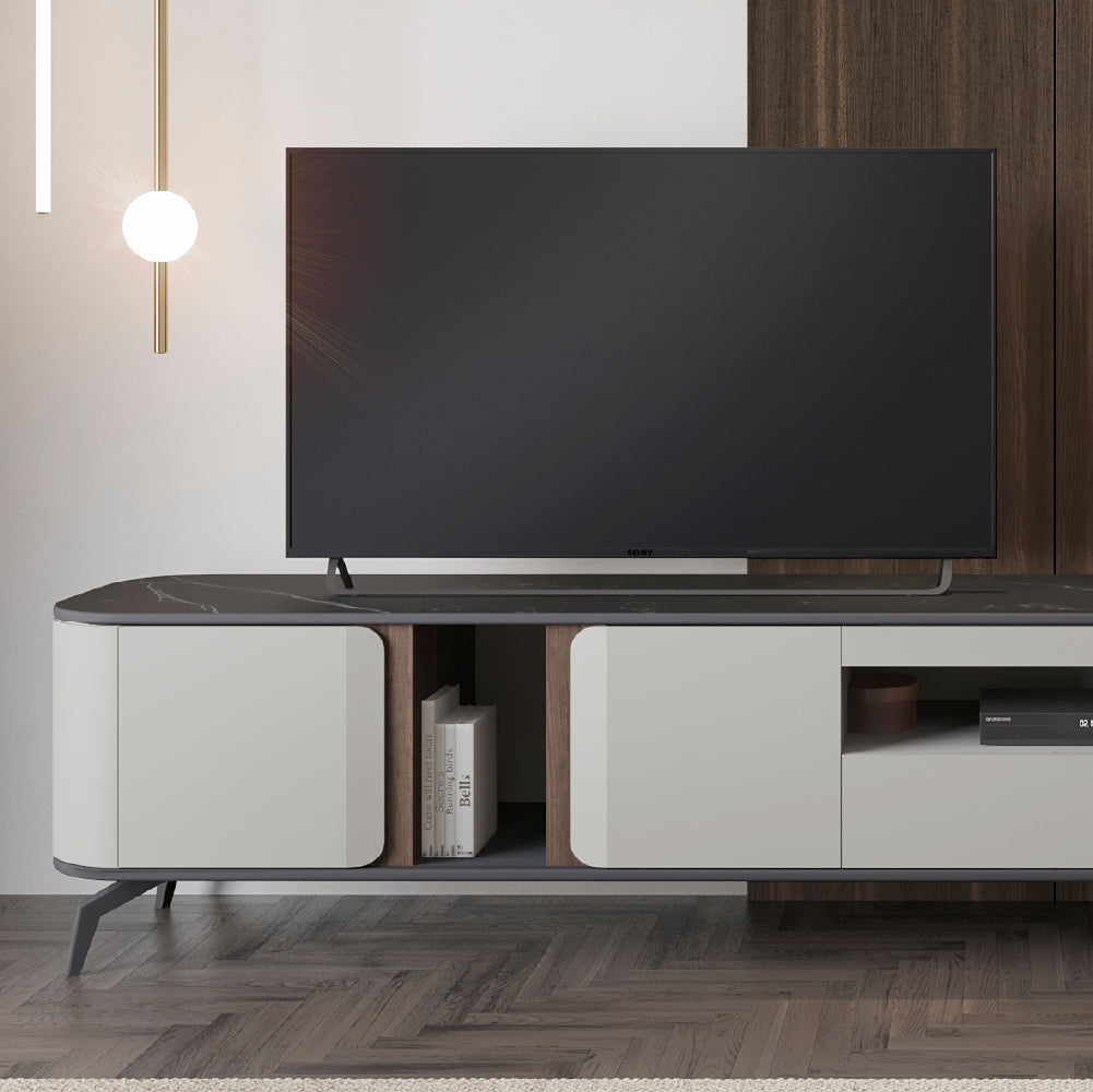 TV Base Tepui 2 Doors + 1 Drawer 210cm with Legs
