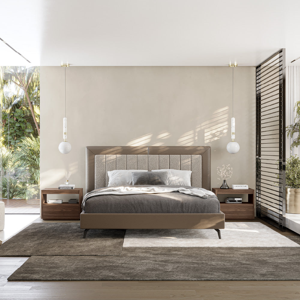 Hilay II Bed with Closed Base