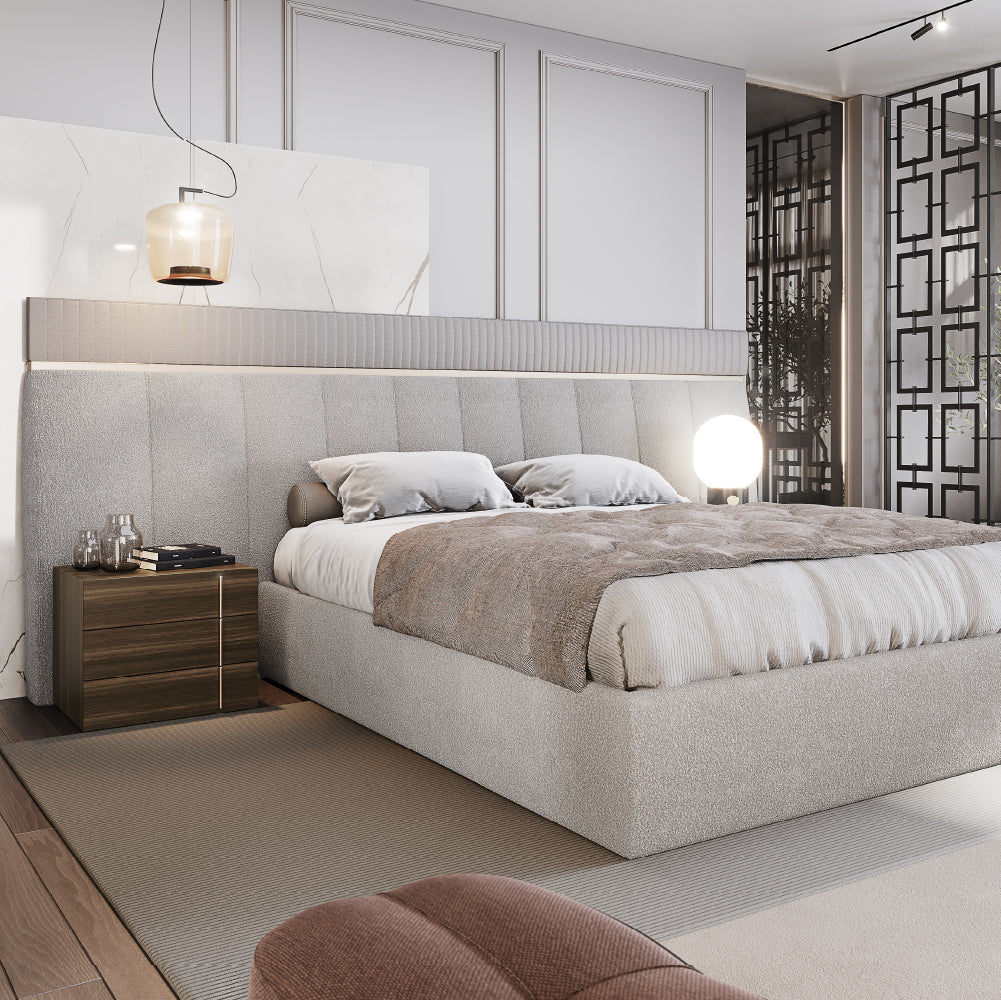 Nikay Bed with Closed Base