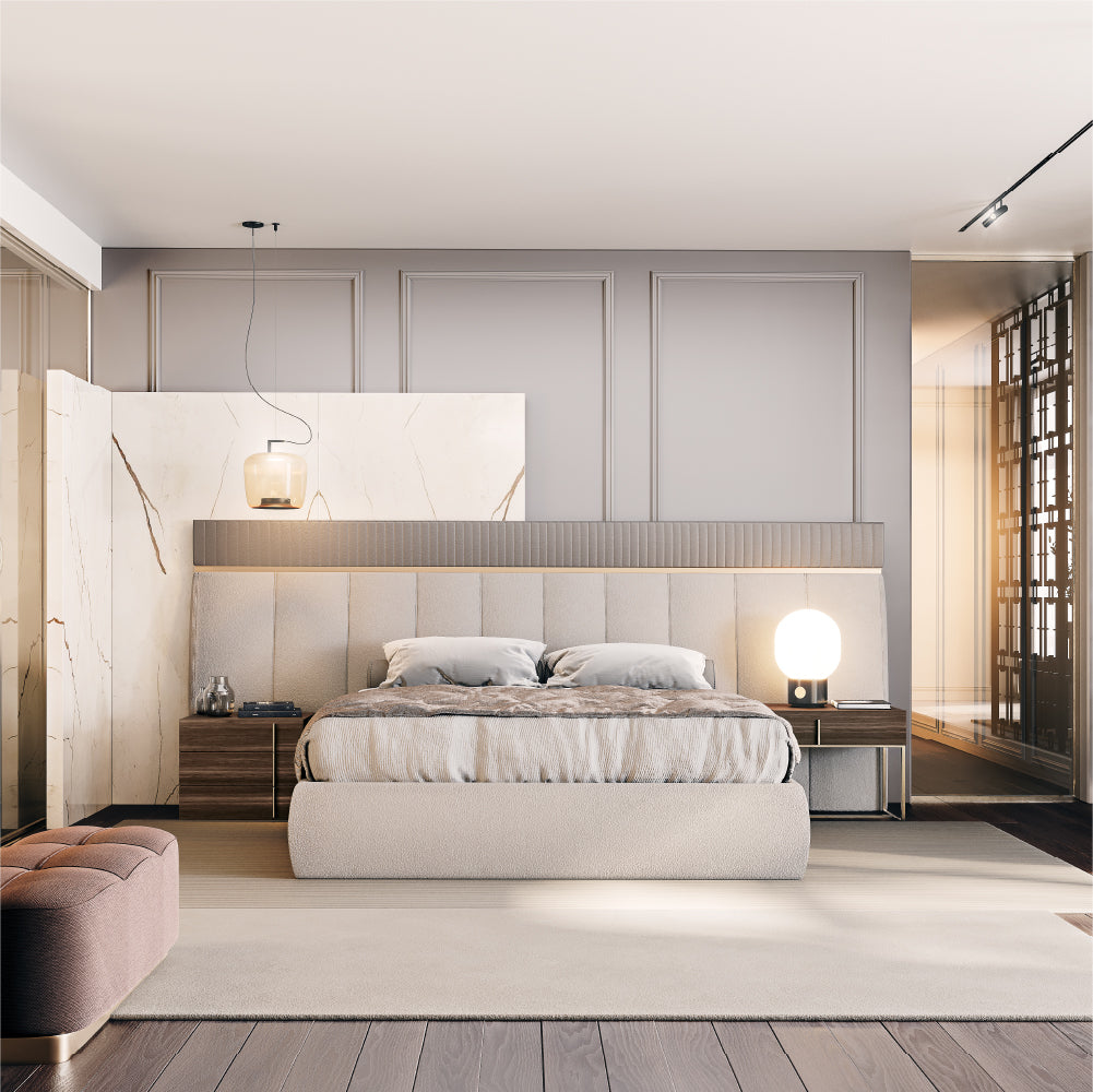 Nikay Bed with Closed Base