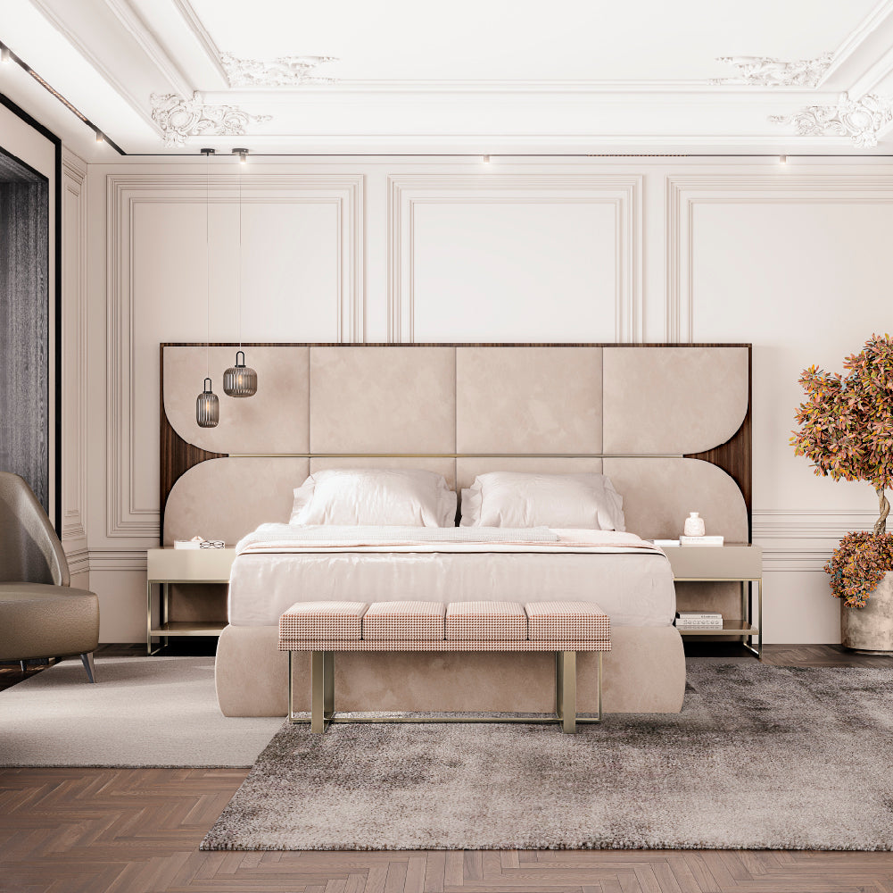Sakya Bed with Closed Base