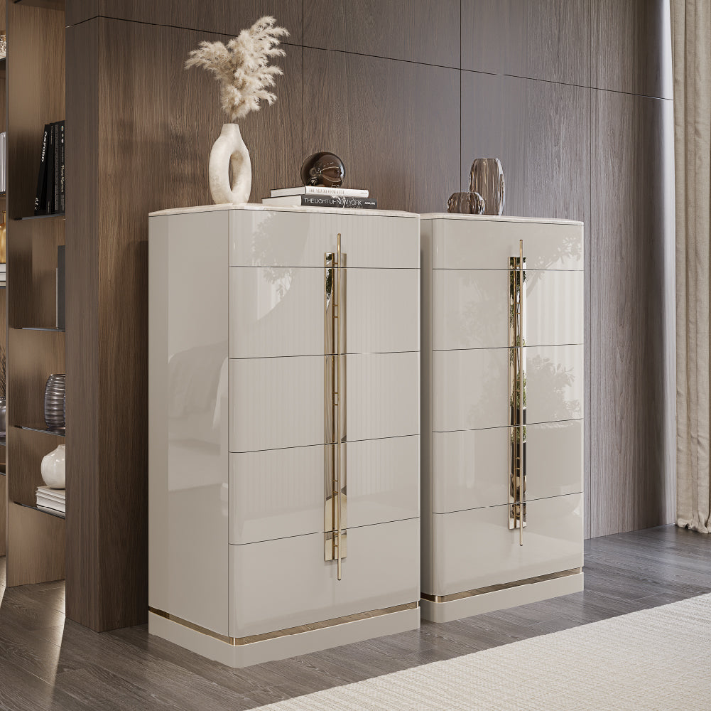 High Chest of Drawers Batha