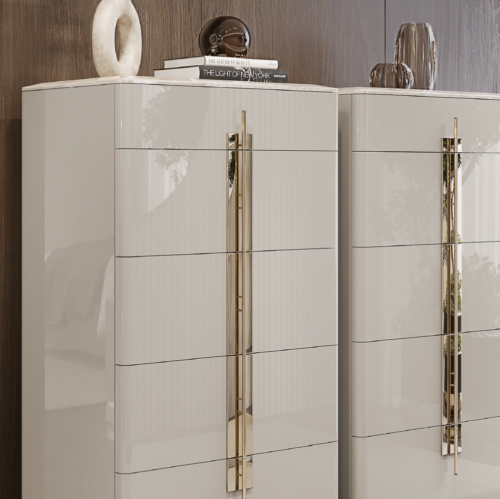 High Chest of Drawers Batha
