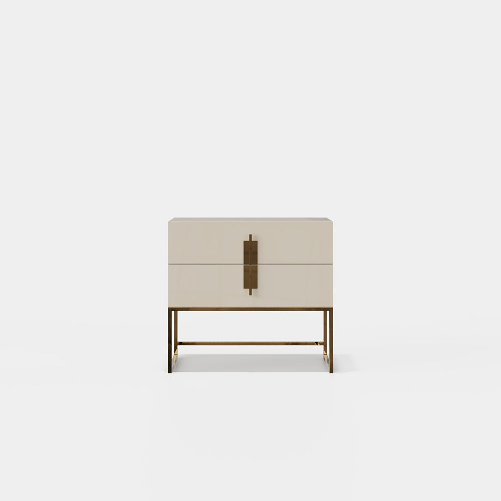 Dharmi Nightstand with 2 Drawers
