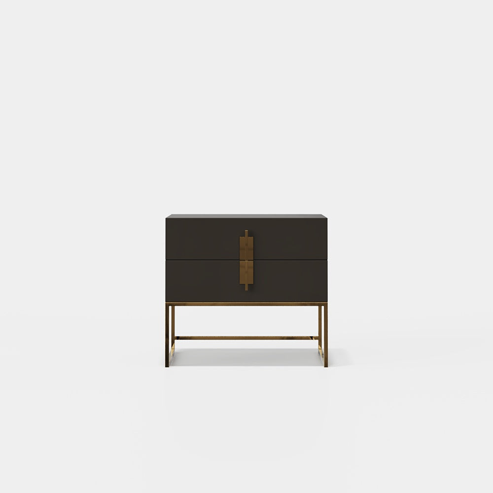 Dharmi Nightstand with 2 Drawers