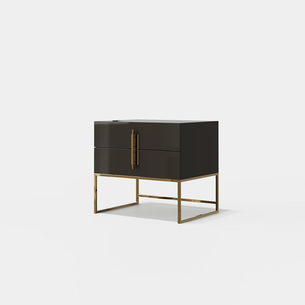 Dharmi Nightstand with 2 Drawers