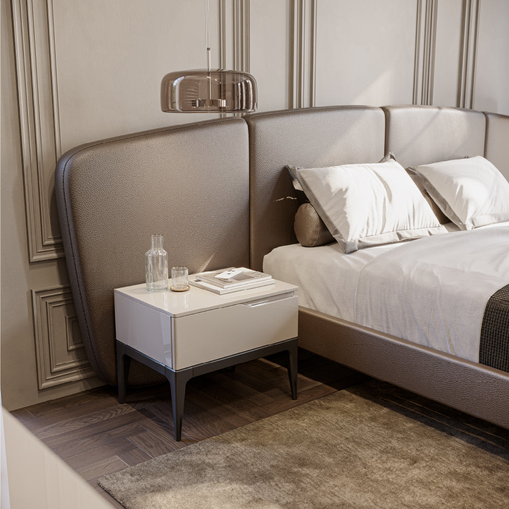 Nightstand with 2 Drawers Guzi