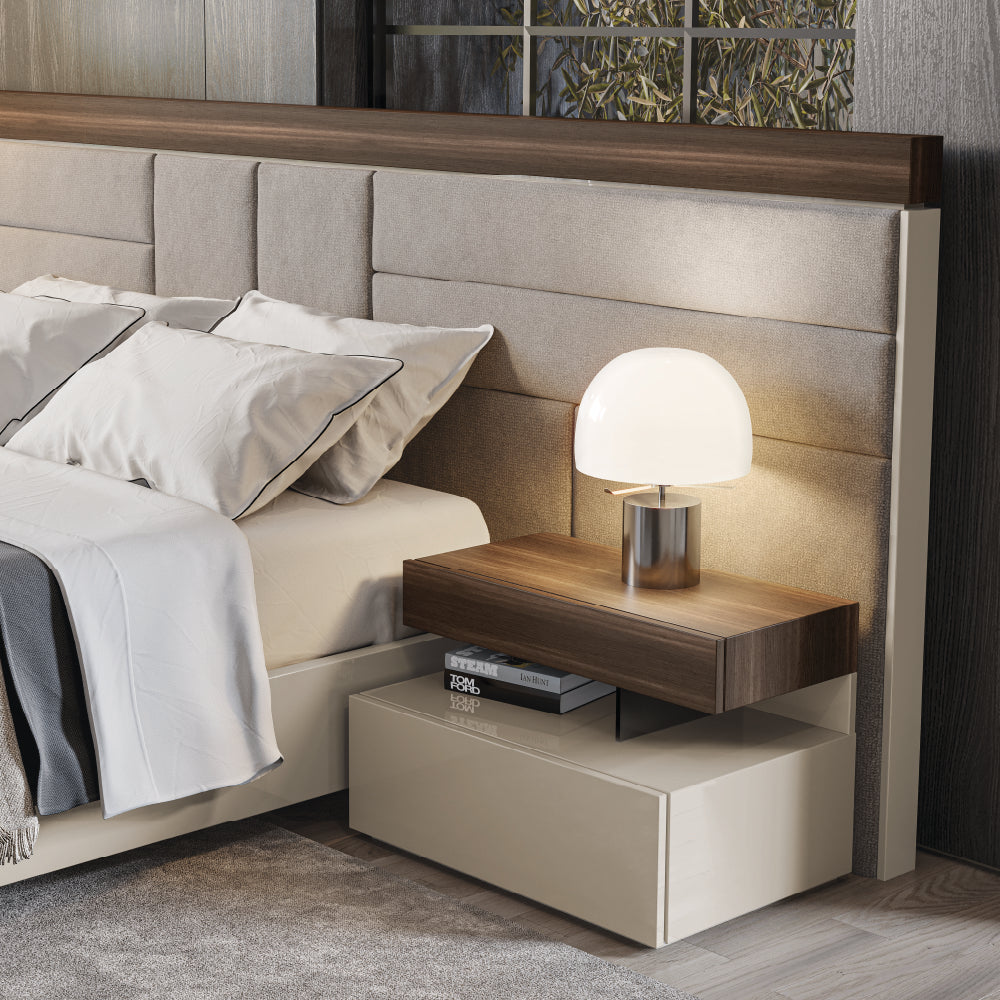 Opala Nightstand with 2 Drawers
