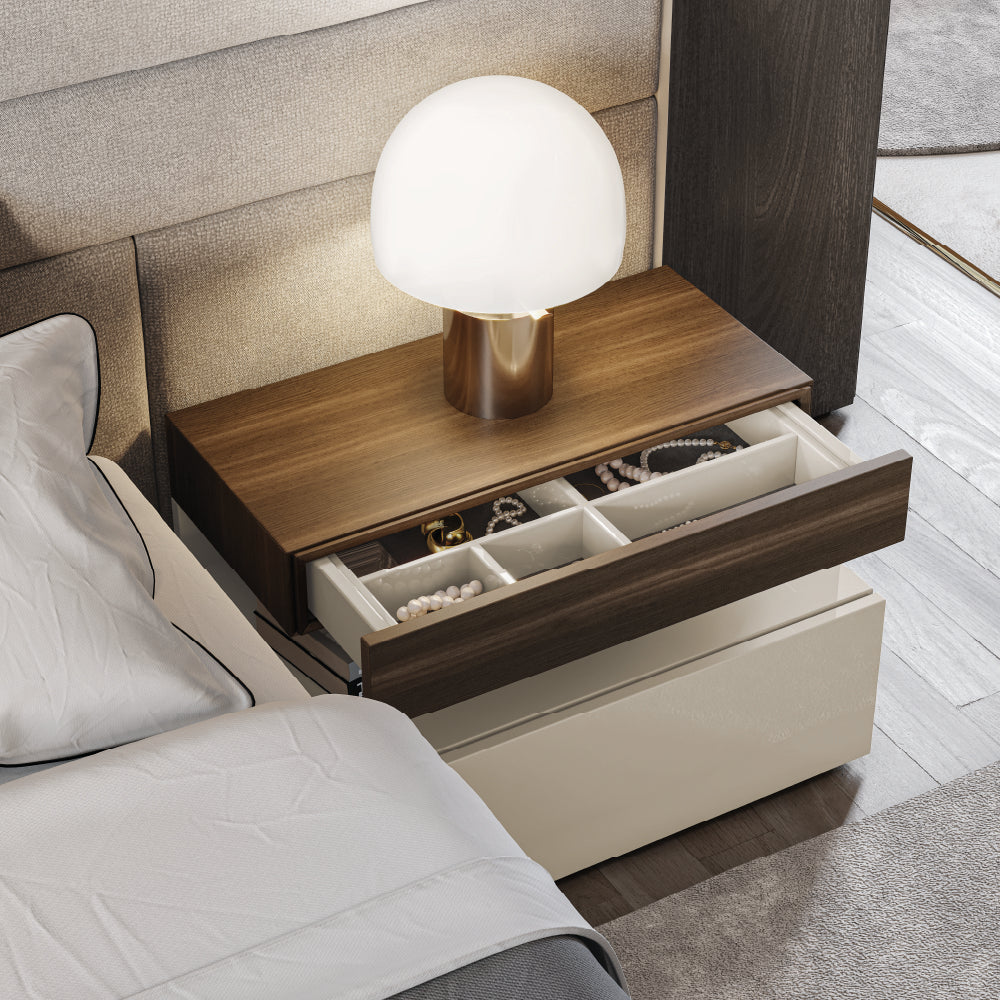 Opala Nightstand with 2 Drawers