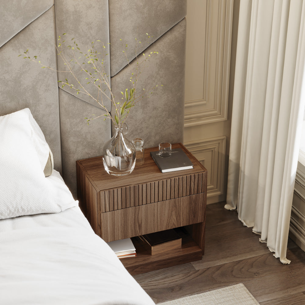 Rubi Nightstand with 2 Drawers