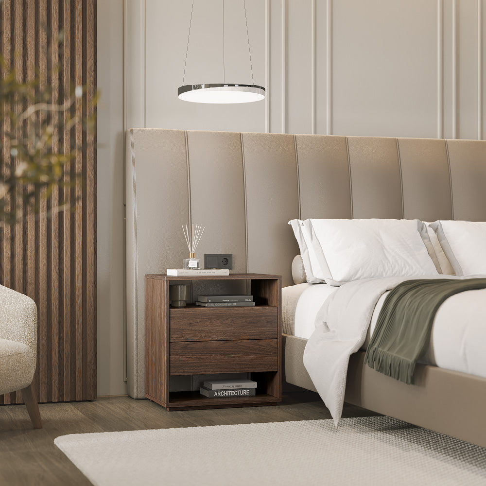 2-Drawer Nightstand Selli
