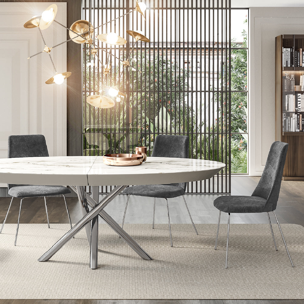 Extendable Smile Dining Table