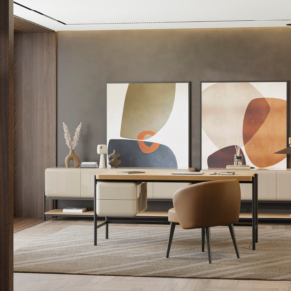 Rocco Desk with Suspended Module