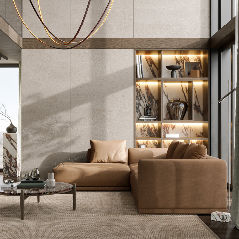 Sofa Colline 3-Seater Right Chaise Longue