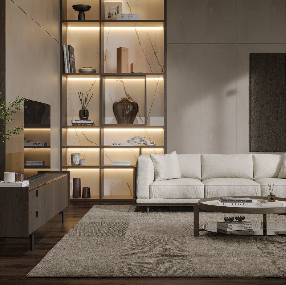 Senza 3-Seater Sofa with Left Chaise Longue
