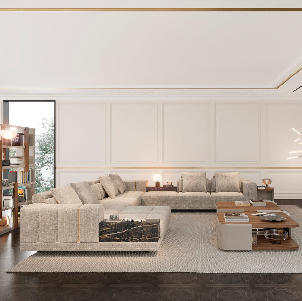 Sofa Vercelli 3-Seater + Right Chaise