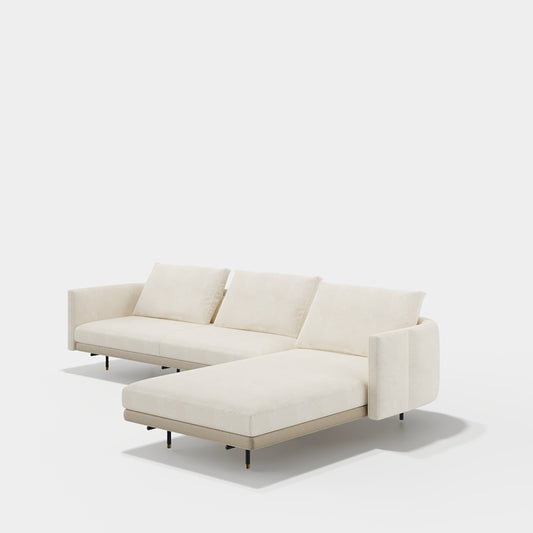 Gills 3-Seater Sofa with Chaise Longue