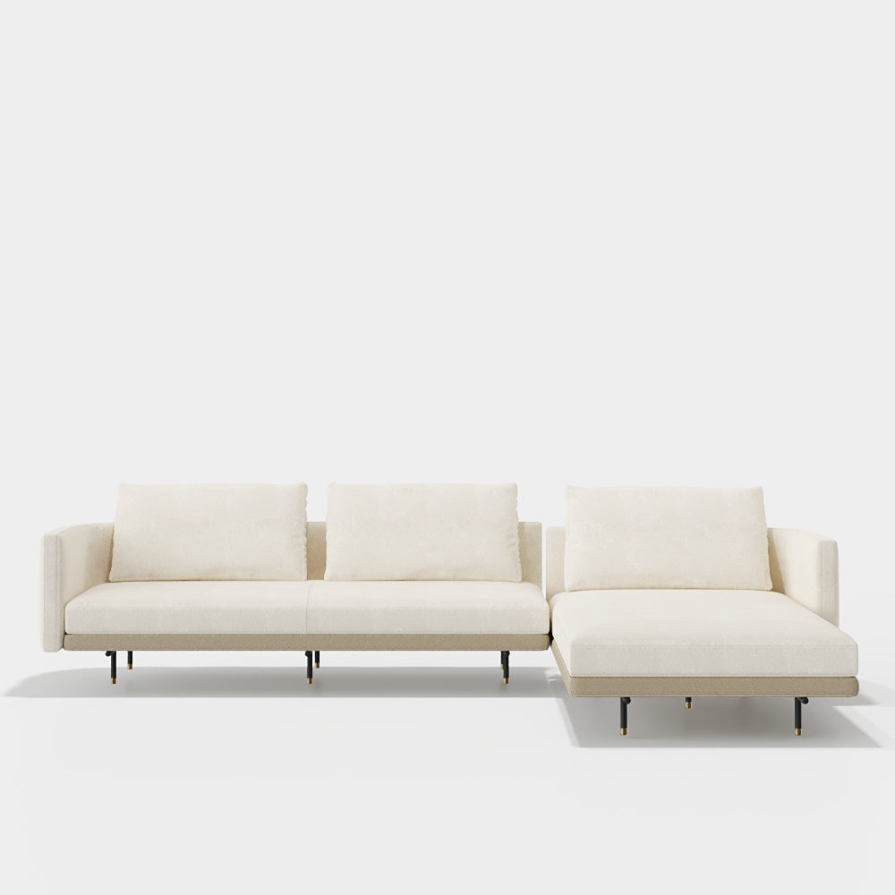 Gills 3-Seater Sofa with Chaise Longue