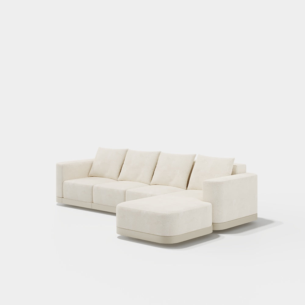 Sofa Rocco 3-Seater + Right Chaise