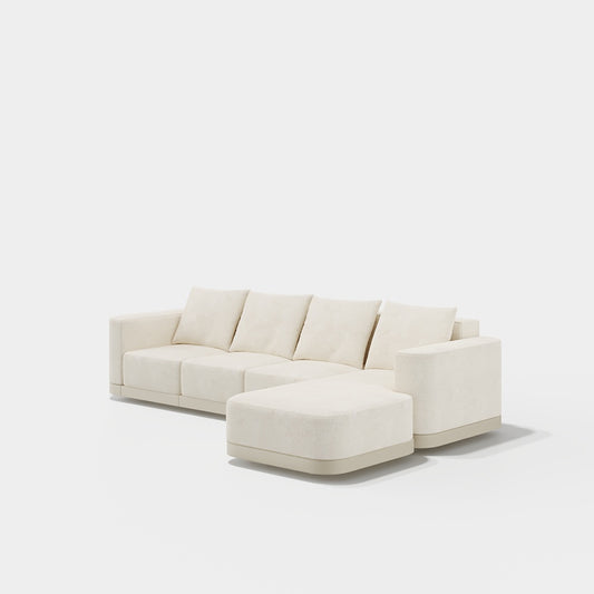 Sofa Rocco 3-Seater + Right Chaise
