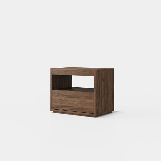 Nightstand with 1 Drawer Hilay
