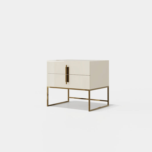 Dharmi Nightstand with 2 Drawers
