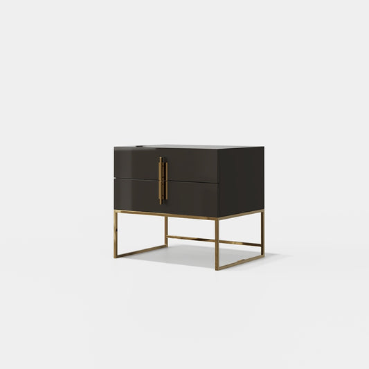 Dharmi Nightstand with 2 Drawers