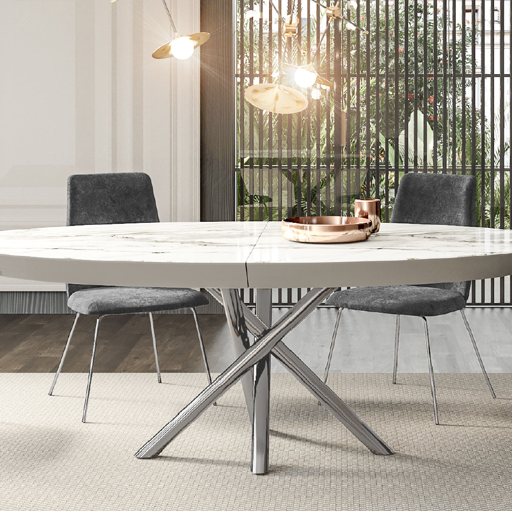 Extendable Smile Dining Table