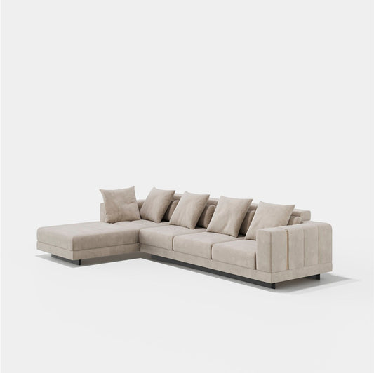 Vercelli 3-Seater Sofa + Left Chaise
