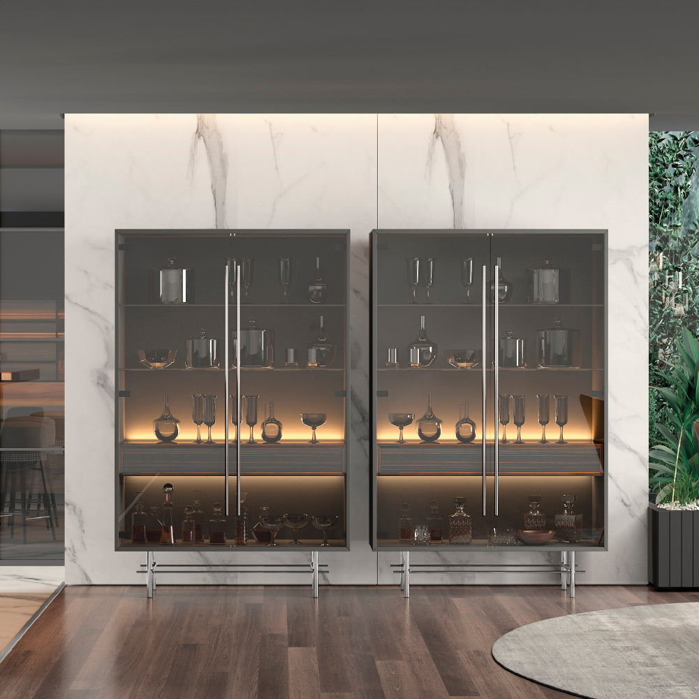 Ellender Display Cabinet with Lighting
