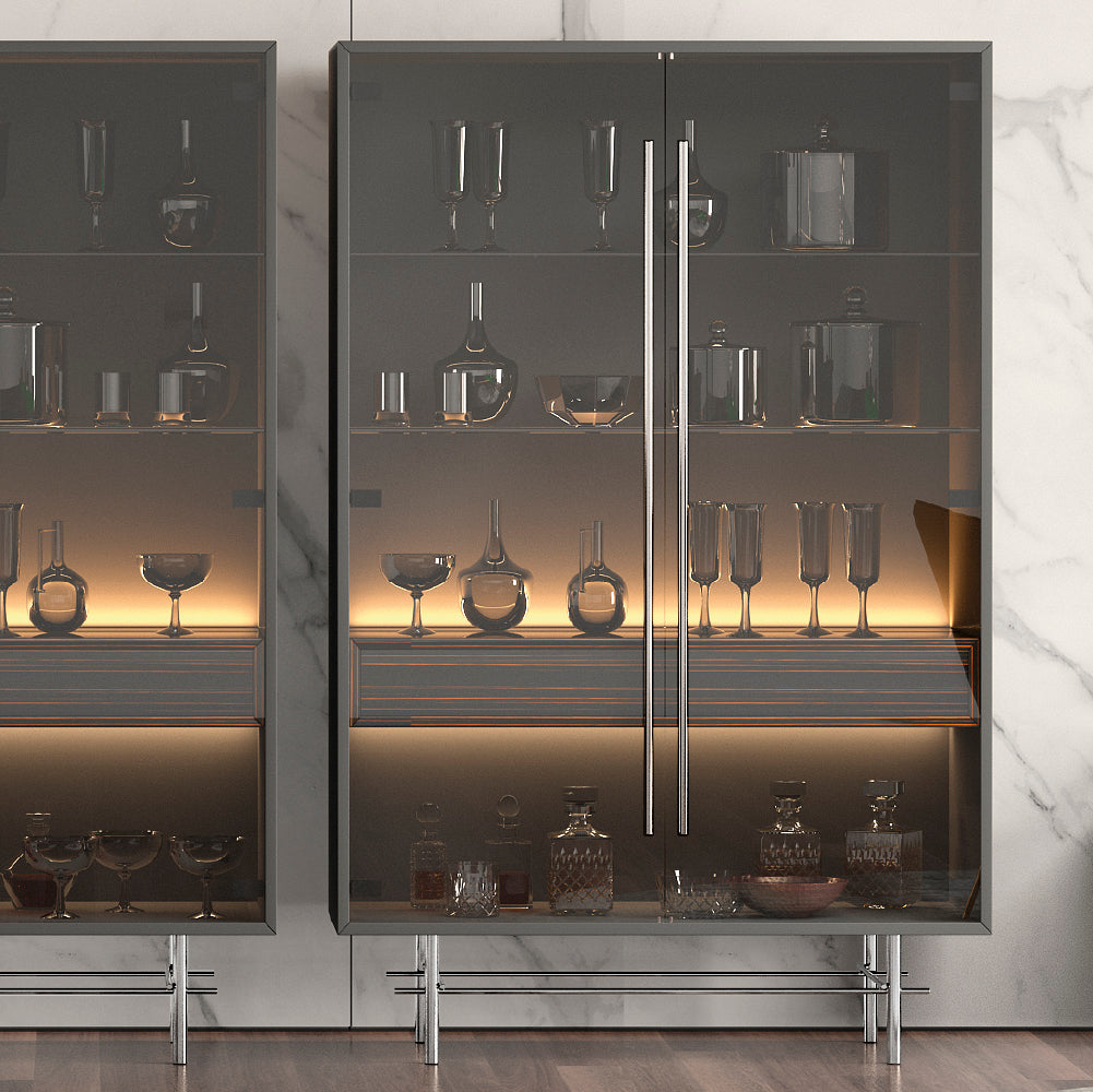 Ellender Display Cabinet with Lighting